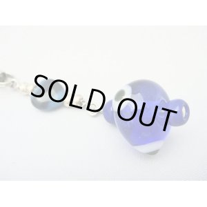 画像: 【ＳＯＬＤ　ＯＵＴ　ありがとうございました！】（ギリシャアクセサリー）イーブルアイ携帯ストラップ（青）