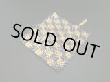 画像: 【ＳＯＬＤ　ＯＵＴ　ありがとうございました！】（ギリシャ）市松模様ビーズピンブローチ