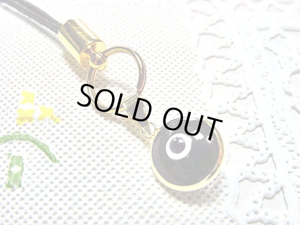 画像1: 【ＳＯＬＤ　ＯＵＴ　ありがとうございました！】イーブルアイ携帯ストラップ（黒・ゴールド）