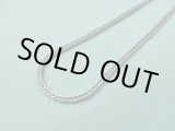 画像: 【ＳＯＬＤ　ＯＵＴ　ありがとうございました！】（ギリシャ）スネークいぶしチェーン直径１．５ｍｍ（４０ｃｍ）