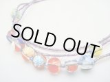 画像: 【ＳＯＬＤ　ＯＵＴ　ありがとうございました！】（ギリシャアクセサリー）イーブルアイ（ナザールボンジュウ）・ベネチアンガラス・チェコビーズロングネックレス（紫）