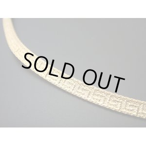 画像: 【ＳＯＬＤ　ＯＵＴ　ありがとうございました！】＼ラスト１点です！／【お客様の声あり♪】（ギリシャアクセサリー）メアンドロス模様・１８Ｋゴールドオーバーレイネックレス（アジャスター２ｃｍタイプ）