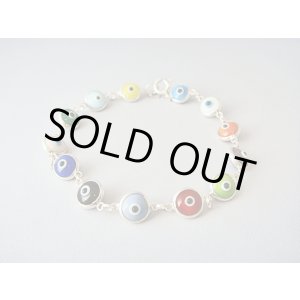 画像: 【ＳＯＬＤ　ＯＵＴ　ありがとうございました！】（ギリシャアクセサリー）イーブルアイ（ナザールボンジュウ）カラフルブレスレット