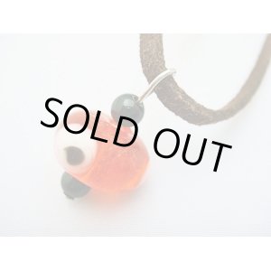 画像: 【ＳＯＬＤ　ＯＵＴ　ありがとうございました！】（ギリシャアクセサリー）イーブルアイ（ナザールボンジュウ）ネックレス（オレンジ）