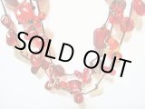 画像: 【ＳＯＬＤ　ＯＵＴ　ありがとうございました！】【定価３２００円】（トルコアクセサリー）カラフルビーズネックレス（赤）