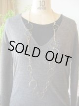 画像: 【ＳＯＬＤ　ＯＵＴ　ありがとうございました！】リングリングネックレス