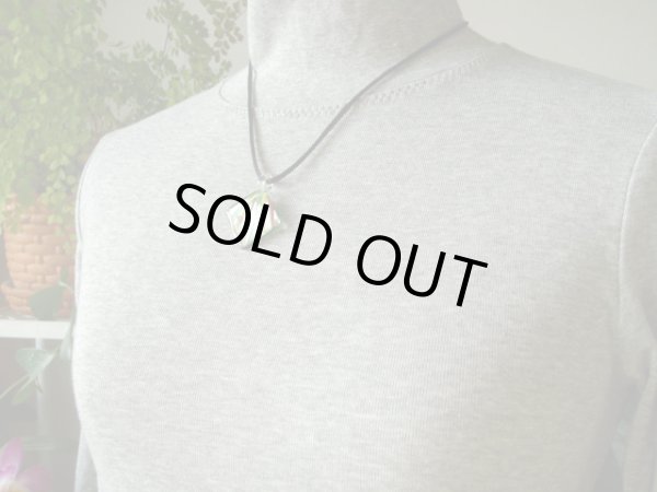 画像2: 【ＳＯＬＤ　ＯＵＴ　ありがとうございました！】【ラスト１点のためセール価格　おとく！】（ギリシャアクセサリー）ムラノ（ベネチアン）ガラスネックレス（グリーン）【定価３１００円】