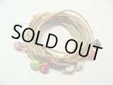 画像: 【ＳＯＬＤ　ＯＵＴ　ありがとうございました！】イーブルアイチャームズブレスレット・ベージュ