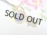 画像: 【ＳＯＬＤ　ＯＵＴ　ありがとうございました！】（イスラエル・トルコ）ハムサ・イーブルアイ携帯ストラップ（透明青・ゴールド）