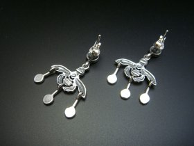 画像: 【ＳＯＬＤ　ＯＵＴ　ありがとうございました！】（ギリシャアクセサリー）ミノアンビー・シルバーピアス