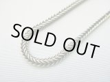 画像: 【ＳＯＬＤ　ＯＵＴ　ありがとうございました！】【送料無料】（ギリシャアクセサリー）シルバー９２５いぶしスネークチェーン（四角タイプ）（５３ｃｍ）