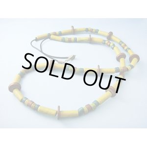 画像: 【ＳＯＬＤ　ＯＵＴ　ありがとうございました！】【定価３９００円】（ギリシャアクセサリー）ミコノス・セラミックビーズネックレス（黄緑・茶・緑）