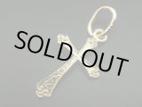 画像: 【ＳＯＬＤ　ＯＵＴ　ありがとうございました！】（ギリシャアクセサリー）ビザンチン風１４Ｋゴールド・クロスペンダントトップ