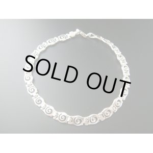 画像: 【ＳＯＬＤ　ＯＵＴ　ありがとうございました！】（ギリシャアクセサリー）渦巻き模様のシルバーブレスレット