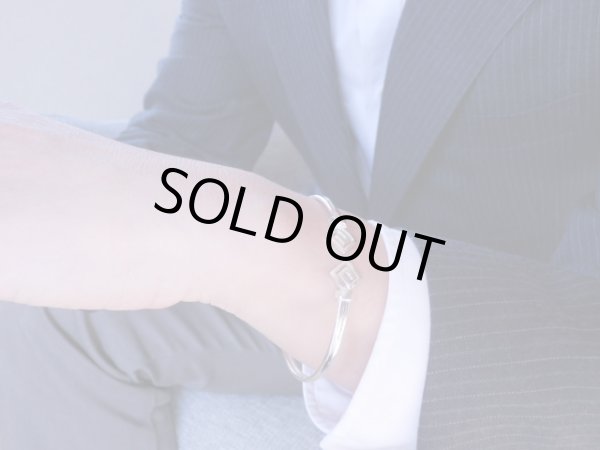 画像4: 【ＳＯＬＤ　ＯＵＴ　ありがとうございました！】（ギリシャアクセサリー）メアンドロス模様・シルバー９２５カフブレスレット