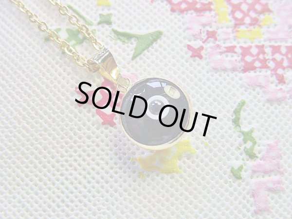 画像1: 【ＳＯＬＤ　ＯＵＴ　ありがとうございました！】イーブルアイネックレス（黒）