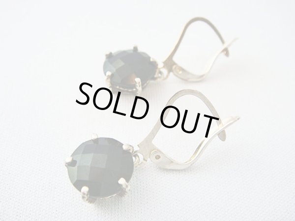 画像1: 【ＳＯＬＤ　ＯＵＴ　ありがとうございました！】【お客様の声あり♪】【４０％オフセール！】（ギリシャアクセサリー）ブラックオニキスピアス【定価１１３００円】