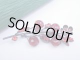 画像: 【ＳＯＬＤ　ＯＵＴ　ありがとうございました！】【お客様の声あり♪】（ギリシャアクセサリー）スワロフスキークリスタル・赤いお花のブローチ【定価４９００円】【ネットで初めてのお買いもの♪　応援価格】