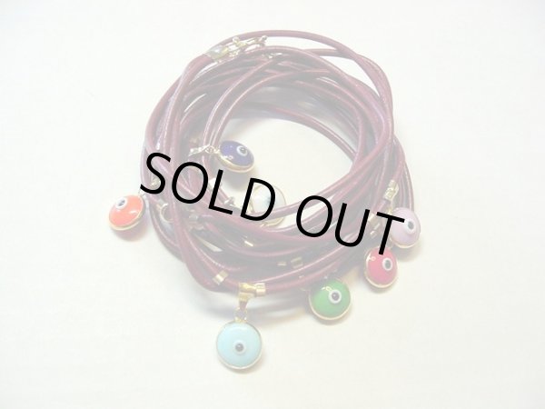 画像1: 【ＳＯＬＤ　ＯＵＴ　ありがとうございました！】イーブルアイチャームズブレスレット・赤