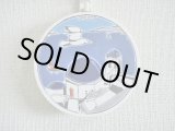 画像: 【ＳＯＬＤ　ＯＵＴ　ありがとうございました！】（ギリシャ雑貨）タイルの壁飾り（コースター）サントリーニ島の教会の風景