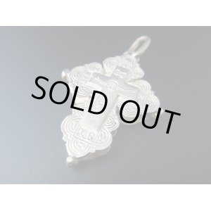 画像: 【ＳＯＬＤ　ＯＵＴ　ありがとうございました！】（ギリシャアクセサリー）イエス・キリストと聖母マリアのシルバークロスペンダントトップ【一点もの】