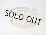 画像: 【ＳＯＬＤ　ＯＵＴ　ありがとうございました！】【メンズ＆レディース】（ギリシャアクセサリー）メアンドロスバングル（シルバー＆ゴールド）Ｂ