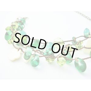 画像: 【ＳＯＬＤ　ＯＵＴ　ありがとうございました！】【定価２８００円】（トルコアクセサリー）カラフルビーズブレスレット（緑）