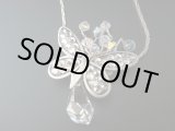 画像: 【ＳＯＬＤ　ＯＵＴ　ありがとうございました！】（ギリシャアクセサリー）スワロフスキークリスタル・バタフライネックレス（シルバー）