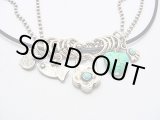 画像: 【ＳＯＬＤ　ＯＵＴ　ありがとうございました！】（イスラエル）ターコイズチャームネックレス（シルバー）