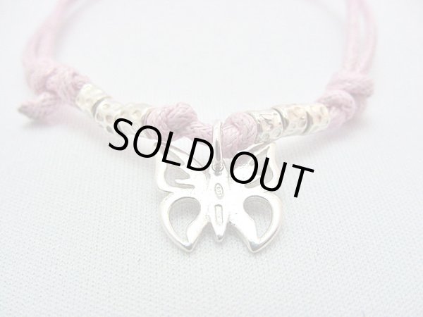 画像1: 【ＳＯＬＤ　ＯＵＴ　ありがとうございました！】【定価3000円】（イスラエル）バタフライブレスレット（ピンク）