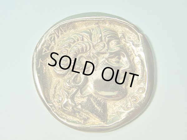 画像1: 【ＳＯＬＤ　ＯＵＴ　ありがとうございました！】（ギリシャ雑貨）アレキサンダー大王のペーパーウェイト（ぶんちん）壁飾り