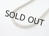 画像: 【ＳＯＬＤ　ＯＵＴ　ありがとうございました！】（ギリシャアクセサリー）シルバー９２５いぶしスネークチェーンＢ（５０ｃｍ）