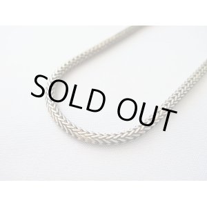 画像: 【ＳＯＬＤ　ＯＵＴ　ありがとうございました！】（ギリシャアクセサリー）シルバー９２５いぶしスネークチェーンＢ（５０ｃｍ）