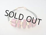 画像: 【ＳＯＬＤ　ＯＵＴ　ありがとうございました！】【４周年４０％オフセール！】（ギリシャアクセサリー）セラミックブレスレット（えんじ）【定価１８００円】