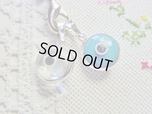 画像1: 【ＳＯＬＤ　ＯＵＴ　ありがとうございました！】イーブルアイ携帯ストラップ（透明・水色）