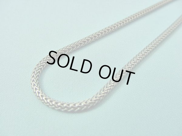 画像1: 【ＳＯＬＤ　ＯＵＴ　ありがとうございました！】（ギリシャ）スネークいぶしチェーン直径３ｍｍ（６０ｃｍ）