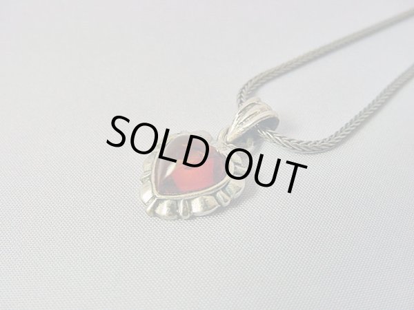 画像1: 【ＳＯＬＤ　ＯＵＴ　ありがとうございました！】（ギリシャ）琥珀のハート・ペンダントトップ