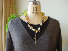 画像: 【ＳＯＬＤ　ＯＵＴ　ありがとうございました！】necklace by Anthemis Crafts