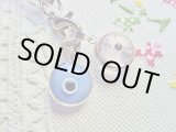 画像: 【ＳＯＬＤ　ＯＵＴ　ありがとうございました！】イーブルアイ携帯ストラップ（青紫・透明ピンク）