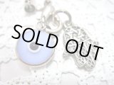 画像: 【ＳＯＬＤ　ＯＵＴ　ありがとうございました！】（イスラエル・トルコ）ハムサ・イーブルアイ携帯ストラップ（青紫・シルバー）