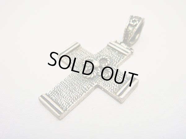 画像1: 【ＳＯＬＤ　ＯＵＴ　ありがとうございました！】【半額セール！】（ギリシャアクセサリー）メテオラ・シルバー９２５クロスペンダントトップ【定価９２００円】