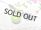 画像: 【ＳＯＬＤ　ＯＵＴ　ありがとうございました！】（イスラエル・トルコ）ハムサ・イーブルアイ携帯ストラップ（黄緑・シルバー）