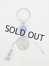 画像: 【ＳＯＬＤ　ＯＵＴ　ありがとうございました！】【お客様の声あり♪】＼ラスト１つです！／（ギリシャアクセサリー）パルテノン神殿・イーブルアイ（ナザールボンジュウ）・ＡＴＨＥＮＳキーチェーン（キーホルダー）【ギリシャ神話】