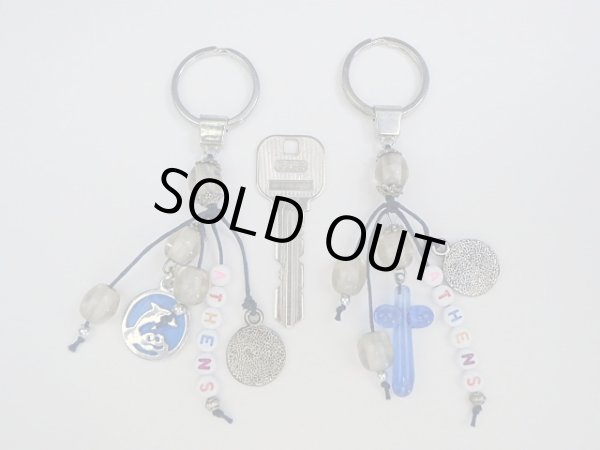 画像2: 【ＳＯＬＤ　ＯＵＴ　ありがとうございました！】【お客様の声あり♪】＼ラスト１つです！／【ギリシャ神話】（ギリシャアクセサリー）ＡＴＨＥＮＳキーチェーン（キーホルダー）（クロス・イルカ）