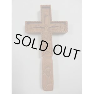 画像: 【ＳＯＬＤ　ＯＵＴ　ありがとうございました！】【アウトレット→７５％オフ（定価８４００円】【ゆうパック】（ギリシャ雑貨）絵で描かれた聖書・イコン（十字架・クロス）【ギリシャ正教の聖地アトス山】