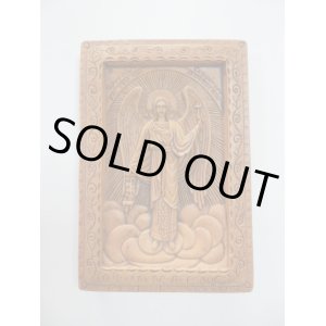 画像: 【ＳＯＬＤ　ＯＵＴ　ありがとうございました！】【ゆうパック】（ギリシャ雑貨）絵で描かれた聖書・イコン（守護天使）【ギリシャ正教の聖地アトス山】