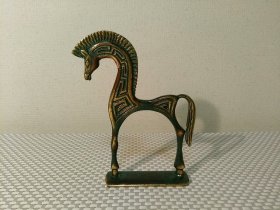 画像: 【ギリシャ神話】（ギリシャ雑貨）トロイの木馬の置物（ミクロ・メガロ）【メアンドロス模様】