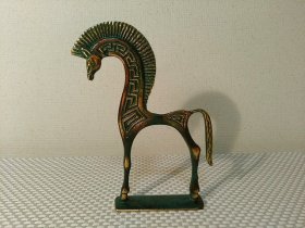 画像: 【ギリシャ神話】（ギリシャ雑貨）トロイの木馬の置物（ミクロ・メガロ）【メアンドロス模様】