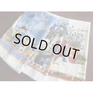 画像: 【ＳＯＬＤ　ＯＵＴ　ありがとうございました！】【お客様の声あり♪】（ギリシャ雑貨）ギリシャの風景タオル３枚セット